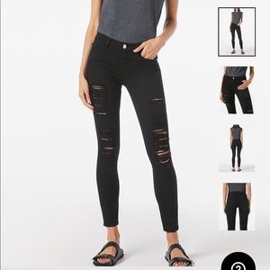 Frame Denim le color ripped